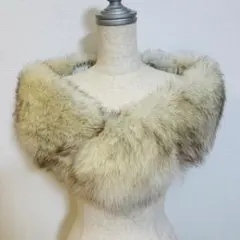 4976.【美品】SAGA FOX フォックスファーストール ショール