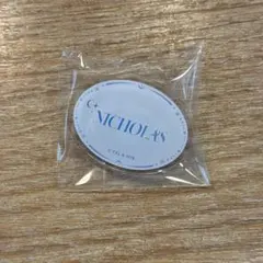 &TEAM andTEAM ニコラス NICHOLAS カフェ cafe バッジ