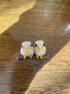 フクロウ　ブローチ