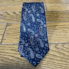STEFANO RICCI ネクタイ ペイズリー柄 ネイビー　まとめ買い　歓迎！のサムネイル
