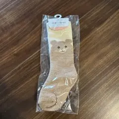 【新品】ふわふわ素材のベビー靴下 7〜9cm
