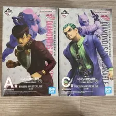 ジョジョ　1番くじ　仗助　吉良吉影　マスターライズ　スタンドラッシュ