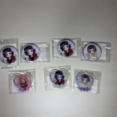 プリティーリズム あいら りずむ みおん アクリルキーホルダー 8個