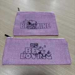 スヌーピー　ウッドストック　ミニポーチ