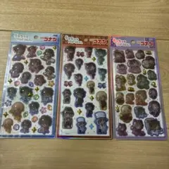 新品未開封★名探偵コナン☆うるちゅるポップシール 3種セット★