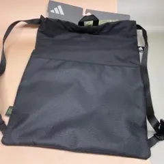 adidas ブラック ショルダーバッグ
