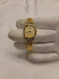 稼働】SEIKO HANAE MORI ブレスウォッチ ゴールド 蝶 金 時計 - メルカリ
