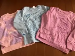 アリエル.ラプンツェルトレーナー 3枚セット