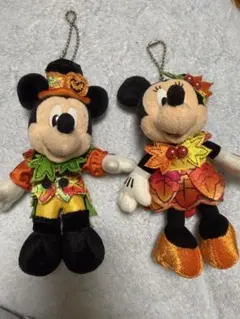 東京ディズニーリゾート ハロウィン ぬいぐるみバッジセット