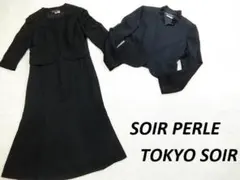 美品　ソワールペルル　東京ソワール　フォーマル　ワンピース　セットアップ　９