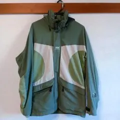 90sヘリーハンセン スノボウェア 米レディースM 緑×白