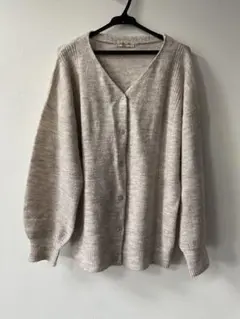 SamnsaMos2 Vネック ニットカーディガン