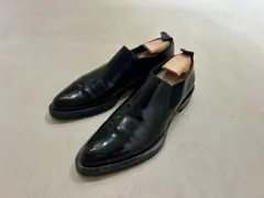 希少 90s-00s miu miu archive レザー スリッポン 7 黒のサムネイル