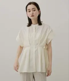 SENSE OF PLACE ウエストタックチュニックブラウスのサムネイル