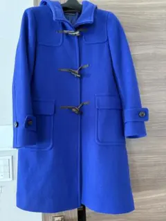 お値下げ　グリーンレーベル　ダッフルコート ブルー