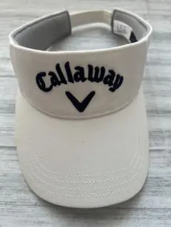Callaway ホワイト バイザー