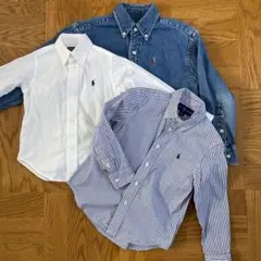 ポロラルフローレン　シャツ3点セット