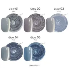 irogel MGシリーズ ジェルネイルセット Glow 5色