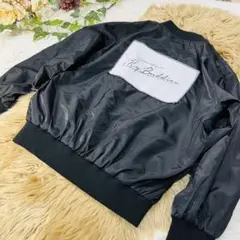 FUN MA-1タイプ　ジップアップジャケット　F 大きいサイズ3LOK