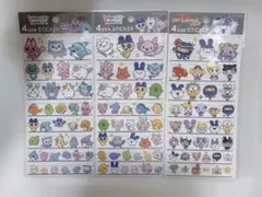 たまごっち 4size STICKER 3種セット カミオジャパン シール