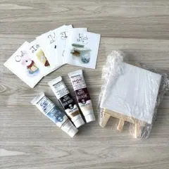 ファーストアート セット アクリル絵の具 選び取りカード キャンバス