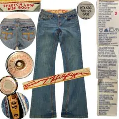 1674 Tommy Hilfiger ローライズ ブーツカットデニム