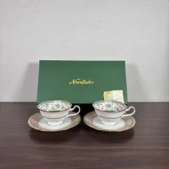 ノリタケ ヨシノ ピンク ティーカップ＆ソーサー 2客セット