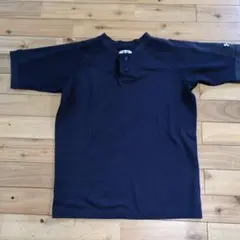 アンダーアーマー MD 半袖 トレーニングシャツ 野球 ネイビー メッシュ 速乾