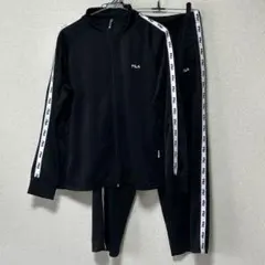 FILA ジャージ上下セット ブラック