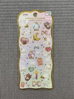 amifa カプセルシール　きらりんクリスタルエンジェルスノー