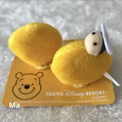 ディズニー　くまのプーさん　ヘアピン　パッチン プー