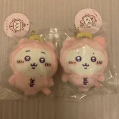 ちいかわ　てんしのあかちゃんマスコット(ちいかわ、ハチワレ)セット