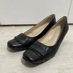 【新品】リーガル　FAUVE. パンプス 23.5cm 黒 レザーのサムネイル