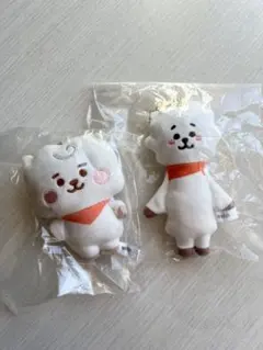 BT21 ふわふわマスコット RJ 2個