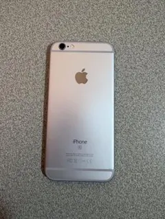 【美品】iPhone6s シルバー 32GB 85%