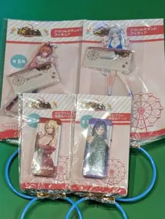 放置少女　アクリルスタンドフィギュア 縦缶バッチ 4点セットのサムネイル