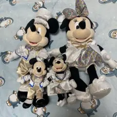 フラッグシップ東京限定　ミッキーミニーぬいぐるみセット