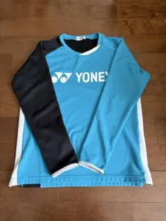 YONEX 長袖スポーツウェア Lサイズ 青/黒