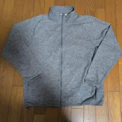 ユニクロ フルジップパーカー グレー