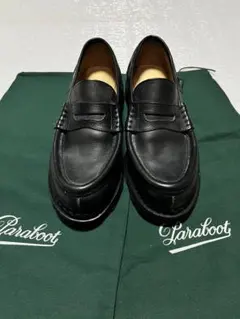 美品】Paraboot レザー ランス ローファー 71/2サイズ フランス製 