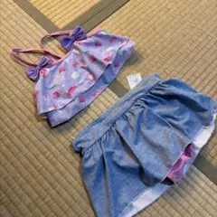 女の子用セパレート水着 120