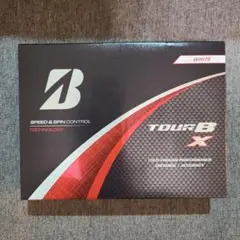 ブリヂストン TOUR B X ホワイト 4個入り