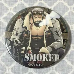 麦わらストア 輩缶バッジ 11弾 ENGINE スモーカー