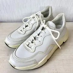 ECCO チャンキースニーカー 厚底 白 37 23.5cmのサムネイル
