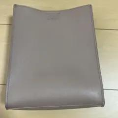 バケツ型ショルダーバッグ薄ピンクのサムネイル