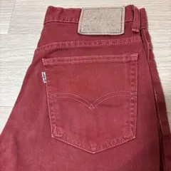 1990年代 Levi's 517-10 レッドデニム 30㌅ 日本製