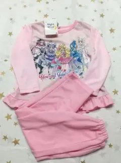 新品 キミとアイドルプリキュア 長袖 パジャマ 110 上下セット 女の子