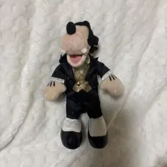 グーフィー タキシード ぬいぐるみ ストラップ付き
