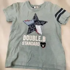 ミキハウス　ダブルB　100 ペイズリー　Tシャツのサムネイル