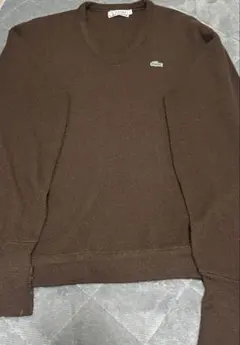 IZOD LACOSTE ニット セーター ブラウン XLのサムネイル